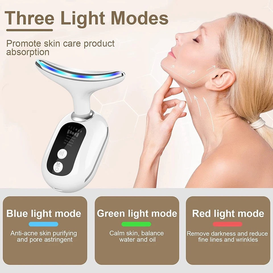 Microcurrent Neck and Face Beauty Instrument