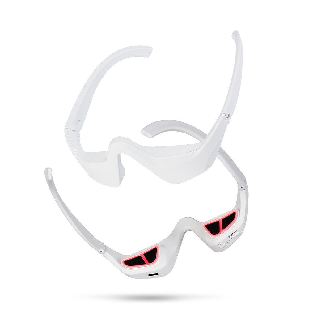 EMS Micro Current Eye Massager with Red Light Therapy
