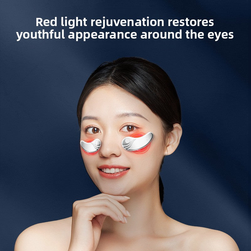 Microcurrent Eye Massager with Red Light Therapy