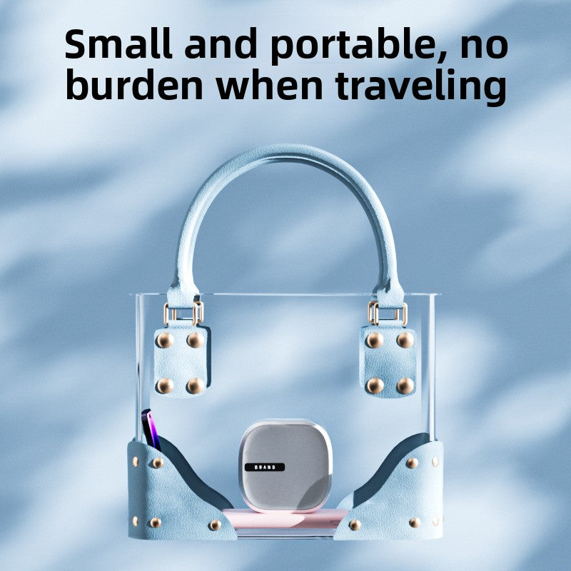 Microcurrent Eye Massager with Red Light Therapy