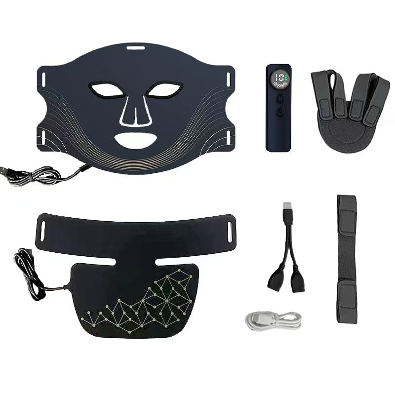 Colored Light Mask Instrument Silicone Beauty Mask